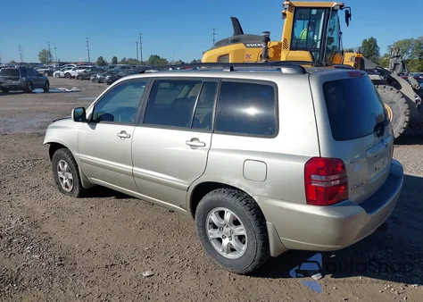 2003 Toyota Highlander V6 from USA, damaged, VIN JTEHF21A530107081